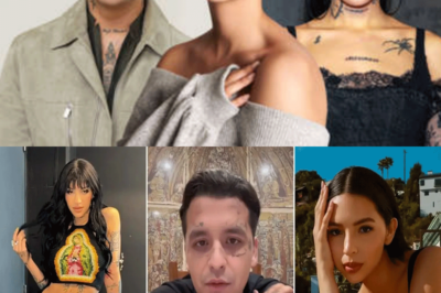 Christian Nodal volvió a seguir a Cazzu en redes sociales