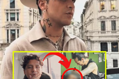 Christian Nodal revela temor antes de someterse a otra cirugía de tatuajes faciales.