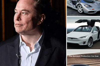La impresionante colección de coches de lujo de Elon Musk