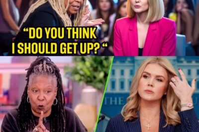 Karoline Leavitt y Whoopi Goldberg se enfrentan en vivo