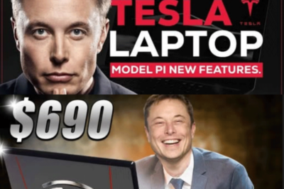 Elon Musk presenta el portátil Tesla….