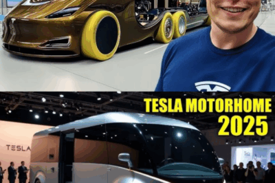 Elon Musk presenta el Tesla Motorhome 2025: ¡un vehículo todoterreno revolucionario por solo $57,79 mil!