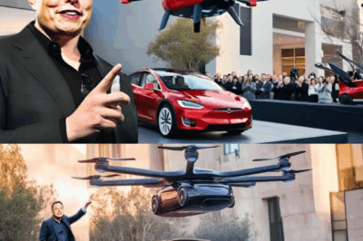 El primer prototipo de coche volador Tesla de Elon Musk sorprendió al mundo