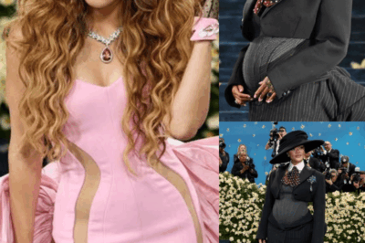 Shakira comete una indiscreción en la Met Gala al anunciar el embarazo de Rihanna antes que lo hiciera oficial