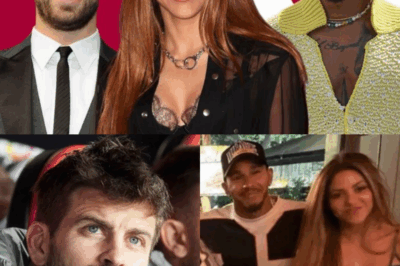 Piqué se burló de la relación de Shakira y Lewis Hamilton.