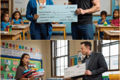Elon Musk sorprende a una maestra de jardín de infantes con una donación