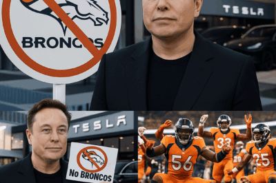 Elon Musk dice que si los Denver Broncos no se asocian con Tesla