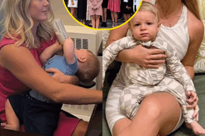 Karoline Leavitt comparte una fotografía de ella llevando a su bebé al trabajo…