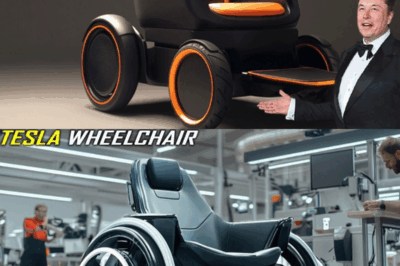 Elon Musk presenta la silla de ruedas Tesla 2025