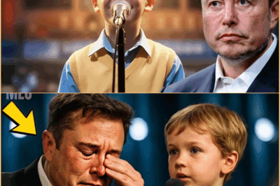 Al hijo de Elon Musk le pidieron que cantara en la escuela como broma
