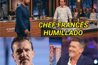 Antonio Banderas Destroza a Chef Arrogante Que Se Burló de España en TV en Vivo