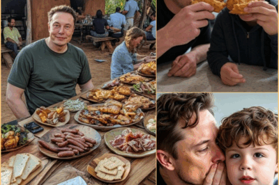 Elon Musk y su hijo X Æ A-Xii presentan el impactante canal Mukbang.
