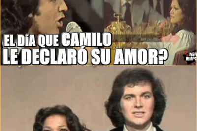 Ángela Carrasco y el día que Camilo Sesto la dejó en shock durante una presentación