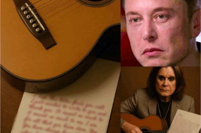 “I’m Sorry…” Ozzy’s Final Letter Left Elon Musk in Pieces, But the Red-Ink Note on the Back Sparked Global Panic