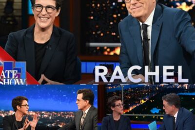 Stephen Colbert Leaves Rachel Maddow Speechless With 8-Word Comeback After Her Chilling Trump Warning — The Studio Shook and Social Media Erupted as Everything Flipped