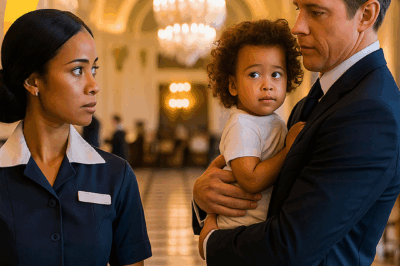The waitress froze when she saw her daughter in the hotel owner’s arms… and she didn’t know the worst.