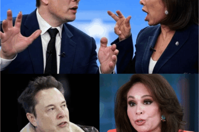 Jeanine Pirro tried to smear Elon Musk on live TV, but with just one 7-word sentence, he exposed her secret to millions, causing the battle to shift in an instant.
