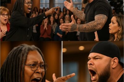 CHAOS LIVE ON AIR: Tyrus POINTS FINGERS at Whoopi Goldberg on set, calls her “America’s biggest problem” — Whoopi slams the table, nearly THROWS A CHAIR and screams a sentence that leaves the entire audience speechless