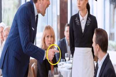 EL MILLONARIO GRITÓ A LA MESERA – PERO ELLA LE RESPONDIÓ ALGO QUE PARALIZÓ TODO EL RESTAURANTE