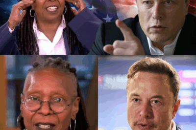 5 minutes ago: Elon Musk was publicly hit when Whoopi Goldberg openly criticized him live on air — but her smug smile instantly disappeared after one razor-sharp sentence from him that left the entire studio silent, Joy Behar with her mouth wide open, and ABC forced to cut to commercials immediately.