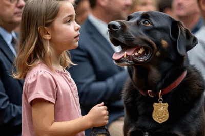 Una niña entró sola a una subasta de perros policías. Lo que dijo dejó a la sala llena de lágrimas.Una niña entró sola a una subasta de perros policías. Lo que dijo dejó a la sala llena de lágrimas.