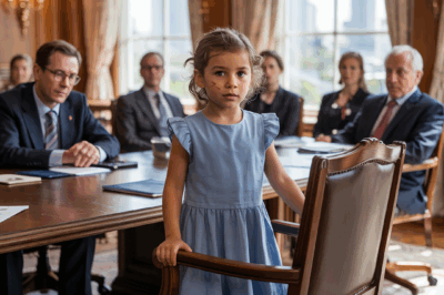 Milionario rico se desespera sin un traductor francés, hasta que la hija de la conserje, de 7 años, toma el control — ¡y salva su reunión de millones de dólares de un desastre! Lo que descubre sorprende a todos en la reunión…