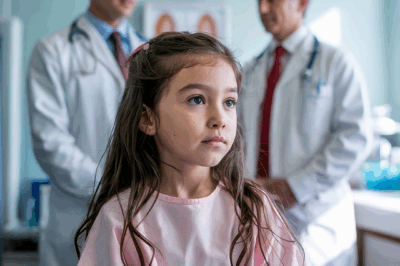 Un padrastro llevó a su hijastra de 10 años a la clínica; lo que encontraron los médicos los dejó atónitos.