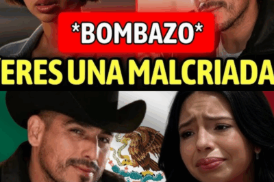 ¡ESCÁNDALO EN VIVO! Ángela Aguilar abandona el escenario llorando y Espinoza Paz la humilla frente a miles de fans