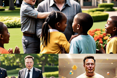 Elon Musk conmovió al mundo con un regalo de un millón de dólares a los niños de África y le hizo llorar.