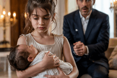 Niña abandonada salva a bebé, sin saber que es hijo de millonario – ¡La reacción del padre impacta!