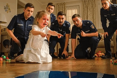 “Dad’s not dead, he’s underground,” the girl said. The police began digging…
