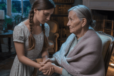 An orphan hired as a caregiver for a kind elderly woman sets up a camera “just in case”… What she saw made her run for the police in the middle of the night!