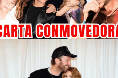La emotiva carta de Milan y Sasha sobre Chris Martin