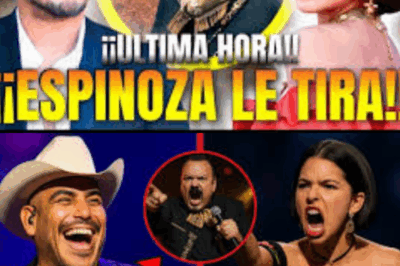 ÁNGELA AGUILAR INTENTA HUMILLAR A ESPINOZA PAZ… ¡Y TERMINA HUMILLADA!