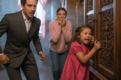 Ella solo tenía ocho años, pero cuidaba ese viejo armario como si su vida dependiera de ello. Su madre pensó que era un juego… hasta que abrió la puerta.