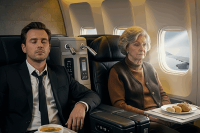The atmosphere in the business-class cabin was tense. Passengers cast disdainful glances at an elderly woman as soon as she took her seat. Yet it was precisely her that the captain addressed at the end of the flight.