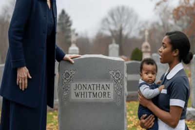 A wealthy billionaire suddenly discovered a stranger crying at his son’s grave. The identity of the woman made her unable to believe her eyes!