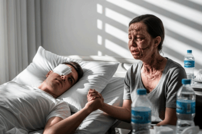 I married a blind man who didn’t know I was disfigured and now he wants to operate on me so I can see.