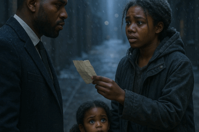 “Our mom died this morning! We have nowhere else to go,” the little Black girl told the billionaire…
