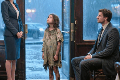 One rainy night, an unexpected family