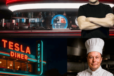 “¡No es solo un restaurante, es una revolución!” Elon Musk presenta el restaurante retrofuturista con supercargador de Tesla en Los Ángeles y toda la industria automotriz quedó sorprendida. Esto no es una parada técnica…