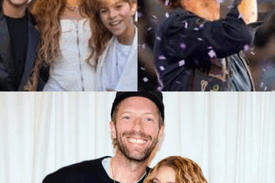 Shakira sorprende con canción a Chris Martin y paseo en L.A.