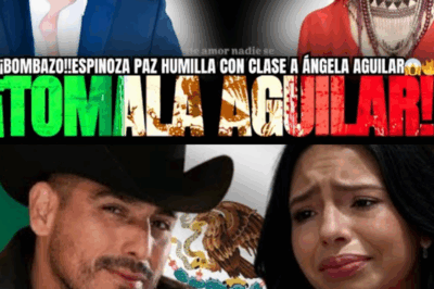 ESPINOZA PAZ ABANDONA ENTREVISTA cuando MENCIONAN a ÁNGELA AGUILAR y SUELTA INDIRECTA BRUTAL
