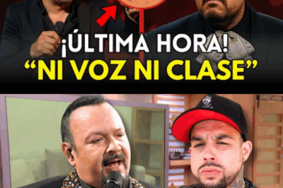 ESPINOZA PAZ EXPONE BRUTALMENTE a PEPE AGUILAR: “¡Me VETÓ por CELOS!