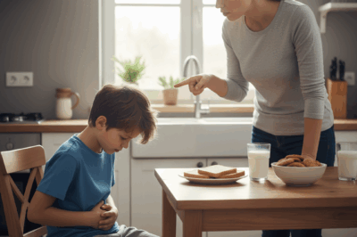 Nam lowered his head, silently shoving all the food into his mouth. His stepmother turned her back and walked away, her voice cold.