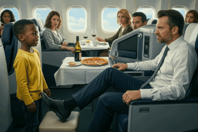 The First Class Seat Of A Black Boy Was Stolen By A White Passenger