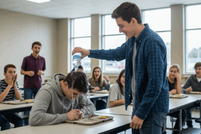 Bully Pours Coffee Over the New Black Student