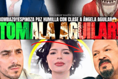 ÁNGELA AGUILAR le NIEGA el SALUDO a ESPINOZA PAZ y lo HUMILLA BRUTALMENTE en PÚBLICO