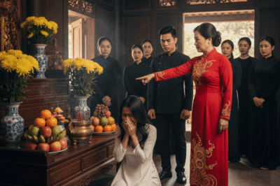 Seeing his mother slap his wife until blood came from her mouth, the husband left his wife lying there and then brought this thing down, which left his mother completely stunned…