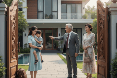 Millionaire Husband Brought His Mistress Home Then Kicked Me and My Child Out …